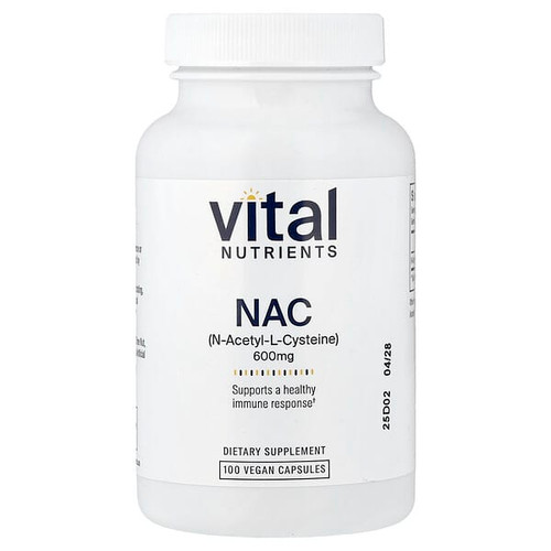 <img alt="Vital Nutrients, NAC, 600 mg, 100 Vegan Capsules" title="Vital Nutrients, NAC, 600 mg, 100 Vegan Capsules,693465104118"