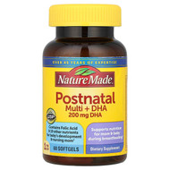 <img alt="Nature Made, Postnatal Multi + DHA, 60 Softgels" title="Nature Made, Postnatal Multi + DHA, 60 Softgels,031604028374"