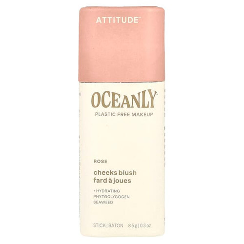 <img alt="ATTITUDE, Oceanly, Cheeks Blush, Rose, 0.3 oz (8.5 g)" title="ATTITUDE, Oceanly, Cheeks Blush, Rose, 0.3 oz (8.5 g),626232161212"