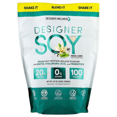 <img alt="Designer Wellness, Designer Soy Powder, Angel Cake, 1.87 oz (848 g)" title="Designer Wellness, Designer Soy Powder, Angel Cake, 1.87 oz (848 g),844334000301"