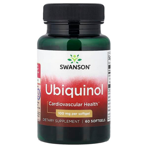 <img alt="Swanson Vitamins, Ubiquinol, 100 mg, 60 Softgels" title="Swanson Vitamins, Ubiquinol, 100 mg, 60 Softgels,087614023779"