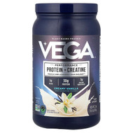 <img alt="Vega, Plant-Based Performance Protein + Creatine, Creamy Vanilla , 1 lb 6 oz (624 g)" title="Vega, Plant-Based Performance Protein + Creatine, Creamy Vanilla , 1 lb 6 oz (624 g),838766001845"