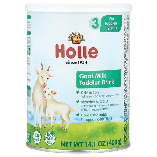 <img alt="Holle, Goat Milk Toddler Drink, 1 Year+, 14.1 oz (400 g)" title="Holle, Goat Milk Toddler Drink, 1 Year+, 14.1 oz (400 g),850034147291"