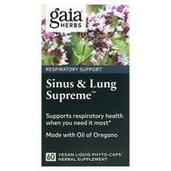 <img alt="Gaia Herbs, Sinus & Lung Supreme, 60 Liquid Phyto-Caps" title="Gaia Herbs, Sinus & Lung Supreme, 60 Liquid Phyto-Caps,751063151658"