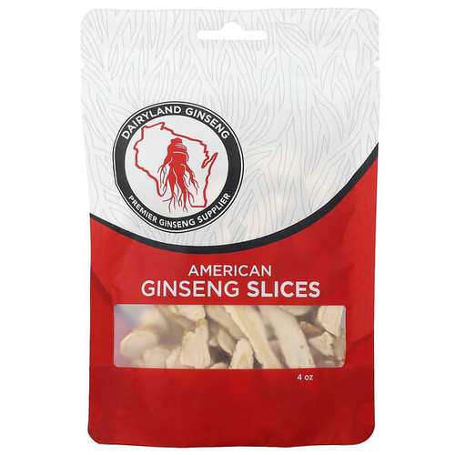 <img alt="Dairyland Ginseng, American Ginseng Slices, 4 oz" title="Dairyland Ginseng, American Ginseng Slices, 4 oz,850002923292"