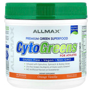 <img alt="ALLMAX, CytoGreens, Premium Green Superfood For Athletes, Orange Vanilla, 11.11 oz (315 g)" title="ALLMAX, CytoGreens, Premium Green Superfood For Athletes, Orange Vanilla, 11.11 oz (315 g),665553230245"