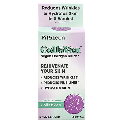 <img alt="Fit & Lean, CollaVen, Vegan Collagen Builder , 60 Capsules" title="Fit & Lean, CollaVen, Vegan Collagen Builder , 60 Capsules,666222010236"