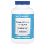 <img alt="The Vitamin Shoppe, Magnesium Taurate, 180 Vegetable Capsules (62.5 mg per Capsule)" title="The Vitamin Shoppe, Magnesium Taurate, 180 Vegetable Capsules (62.5 mg per Capsule),766536035656"