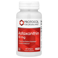 <img alt="Protocol for Life Balance, Astaxanthin, 10 mg, 60  Softgels" title="Protocol for Life Balance, Astaxanthin, 10 mg, 60  Softgels,707359122512"