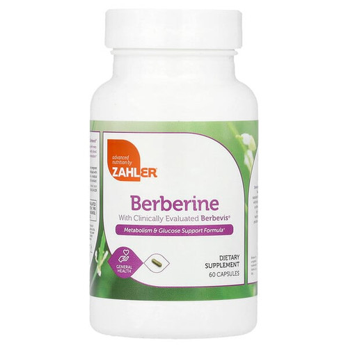 <img alt="Zahler, Berberine, 60 Capsules" title="Zahler, Berberine, 60 Capsules,848998083458"