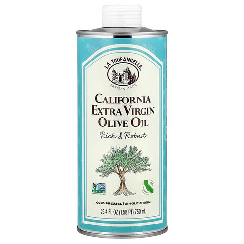 <img alt="La Tourangelle, California Extra Virgin Olive Oil, Rich & Robust, 25.4 fl oz (750 ml)" title="La Tourangelle, California Extra Virgin Olive Oil, Rich & Robust, 25.4 fl oz (750 ml),850017480131"