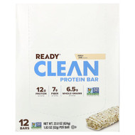 <img alt="Ready, Clean Protein Bar, Vanilla Swirl, 12 Bars, 1.83 oz (52 g) Each" title="Ready, Clean Protein Bar, Vanilla Swirl, 12 Bars, 1.83 oz (52 g) Each,847644007077"