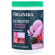<img alt="Organika, Electrolytes + Enhanced Collagen, Wild Berry, 12.7 oz (360 g)" title="Organika, Electrolytes + Enhanced Collagen, Wild Berry, 12.7 oz (360 g),620365250768"
