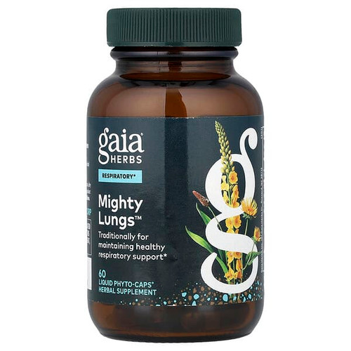 <img alt="Gaia Herbs, Mighty Lungs, 60 Liquid Phyto-Caps" title="Gaia Herbs, Mighty Lungs, 60 Liquid Phyto-Caps,751063151641"