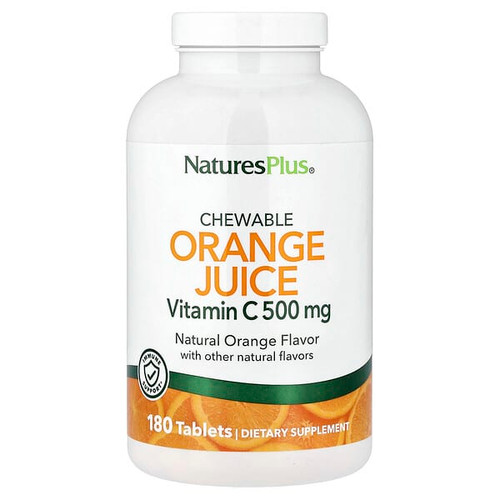 <img alt="NaturesPlus, Chewable Orange Juice, Vitamin C, Natural Orange, 180 Tablets" title="NaturesPlus, Chewable Orange Juice, Vitamin C, Natural Orange, 180 Tablets,097467024670"