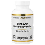 <img alt="California Gold Nutrition, Sunflower Phosphatidylserine, 100 mg, 120 Veggie Capsules" title="California Gold Nutrition, Sunflower Phosphatidylserine, 100 mg, 120 Veggie Capsules,898220016914"