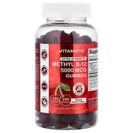 <img alt="Vitamatic, Methyl B-12 Gummies, Natural Cherry, Sugar Free, 240 Gummies (2,500 mg per Gummy)" title="Vitamatic, Methyl B-12 Gummies, Natural Cherry, Sugar Free, 240 Gummies (2,500 mg per Gummy),810078476252"