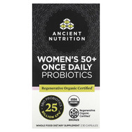 <img alt="Ancient Nutrition, Womens 50+ Once Daily Probiotics, 25 Billion CFU, 30 Capsules" title="Ancient Nutrition, Womens 50+ Once Daily Probiotics, 25 Billion CFU, 30 Capsules,816421020660"