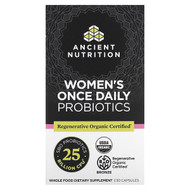 <img alt="Ancient Nutrition, Womens Once Daily Probiotics, 25 Billion CFU, 30 Capsules" title="Ancient Nutrition, Womens Once Daily Probiotics, 25 Billion CFU, 30 Capsules,816421020646"