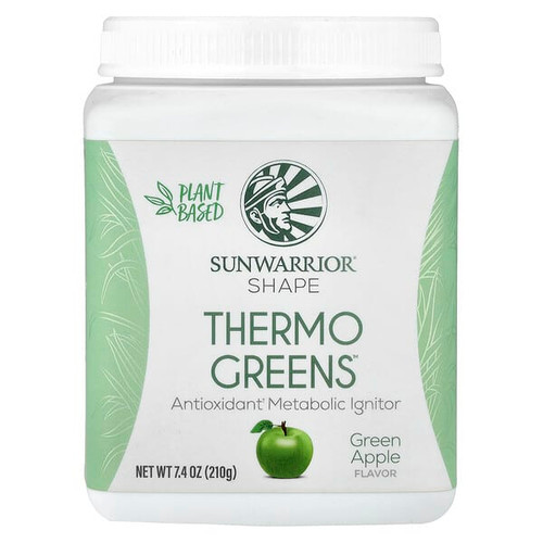 <img alt="Sunwarrior, Shape, Thermo Greens, Green Apple, 7.4 oz (210 g)" title="Sunwarrior, Shape, Thermo Greens, Green Apple, 7.4 oz (210 g),810100920302"