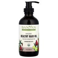 <img alt="Banyan Botanicals, Organic Healthy Hair Oil, 8 fl oz (236 ml)" title="Banyan Botanicals, Organic Healthy Hair Oil, 8 fl oz (236 ml),618192034484"