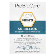 <img alt="ProBioCare, Mens Probiotics with Prebiotic, 50 Billion, 30 Vegetable Capsules" title="ProBioCare, Mens Probiotics with Prebiotic, 50 Billion, 30 Vegetable Capsules,766536038978"