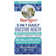 <img alt="MaryRuths, 3-In-1 Daily Digestive Health, 50 Billion CFU, 30 Capsules" title="MaryRuths, 3-In-1 Daily Digestive Health, 50 Billion CFU, 30 Capsules,810104621588"