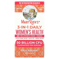 <img alt="MaryRuths, 3-in-1 Daily Womens Health , 50 Billion CFU, 30 Capsules" title="MaryRuths, 3-in-1 Daily Womens Health , 50 Billion CFU, 30 Capsules,810104621564"