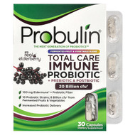 <img alt="Probulin, Total Care Immune Probiotic + Prebiotic & Postbiotic with Real Elderberry, 20 Billion CFU, 30 Capsules" title="Probulin, Total Care Immune Probiotic + Prebiotic & Postbiotic with Real Elderberry, 20 Billion CFU, 30 Capsules,855757003381"