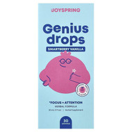 <img alt="JoySpring, Genius Drops, Focus + Attention, Smartberry Vanilla, 1 fl oz (30 ml)" title="JoySpring, Genius Drops, Focus + Attention, Smartberry Vanilla, 1 fl oz (30 ml),860011632535"
