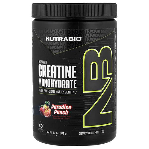 <img alt="NutraBio, Micronized Creatine Monohydrate, Paradise Punch, 13.3 oz (378 g)" title="NutraBio, Micronized Creatine Monohydrate, Paradise Punch, 13.3 oz (378 g),649908219659"