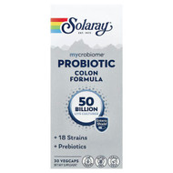 <img alt="Solaray, Mycrobiome Probiotic, Colon Formula, 30 VegCaps" title="Solaray, Mycrobiome Probiotic, Colon Formula, 30 VegCaps,076280669671"