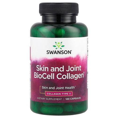 <img alt="Swanson Vitamins, Skin and Joint BioCell Collagen, 120 Capsules" title="Swanson Vitamins, Skin and Joint BioCell Collagen, 120 Capsules,087614118079"