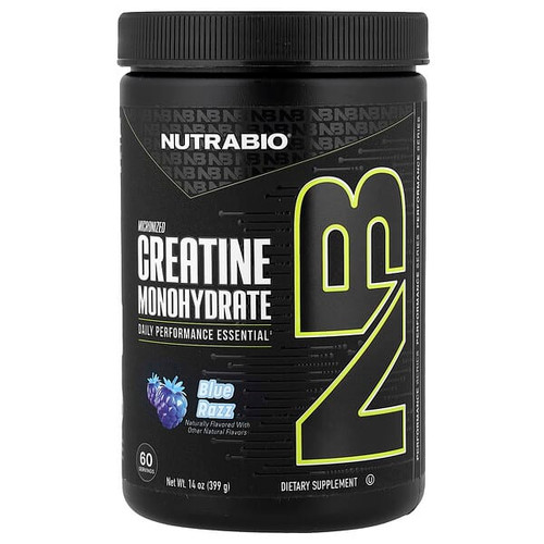 <img alt="NutraBio, Micronized Creatine Monohydrate, Blue Razz, 14 oz (399 g)" title="NutraBio, Micronized Creatine Monohydrate, Blue Razz, 14 oz (399 g),649908219635"