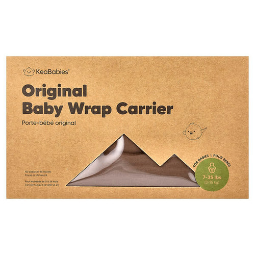 <img alt="KeaBabies, Original Baby Wrap Carrier, For Babies 0-36 Months, Saddle Brown, 1 Count" title="KeaBabies, Original Baby Wrap Carrier, For Babies 0-36 Months, Saddle Brown, 1 Count,810019227134"