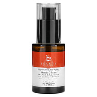 <img alt="Beauty By Earth, HyperActive Anti-Aging, Vitamin C Serum, 1 fl oz (30 ml)" title="Beauty By Earth, HyperActive Anti-Aging, Vitamin C Serum, 1 fl oz (30 ml),810061950103"