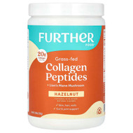 <img alt="Further Food, Grass-Fed Collagen Peptides + Lions Mane Mushroom, Hazelnut, 9.88 oz (280 g)" title="Further Food, Grass-Fed Collagen Peptides + Lions Mane Mushroom, Hazelnut, 9.88 oz (280 g),850006249695"