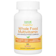<img alt="Super Nutrition, SimplyOne, Whole Food Multivitamin with Vitamin A, C, Minerals, and Enzymes, 90 Tablets" title="Super Nutrition, SimplyOne, Whole Food Multivitamin with Vitamin A, C, Minerals, and Enzymes, 90 Tablets,898220023516"