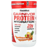 <img alt="MuscleMeds, Carnivor Protein Hydration, Tropical Punch, 17.6 oz (500 g)" title="MuscleMeds, Carnivor Protein Hydration, Tropical Punch, 17.6 oz (500 g),891597006441"