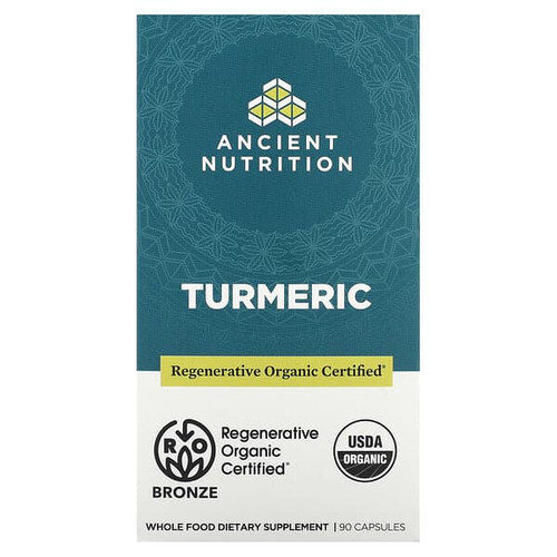 <img alt="Ancient Nutrition, Turmeric, 90 Capsules" title="Ancient Nutrition, Turmeric, 90 Capsules,816421020776"