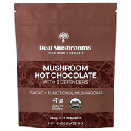 <img alt="Real Mushrooms, Mushroom Hot Chocolate with 5 Defenders, 240 g" title="Real Mushrooms, Mushroom Hot Chocolate with 5 Defenders, 240 g,628110068446"
