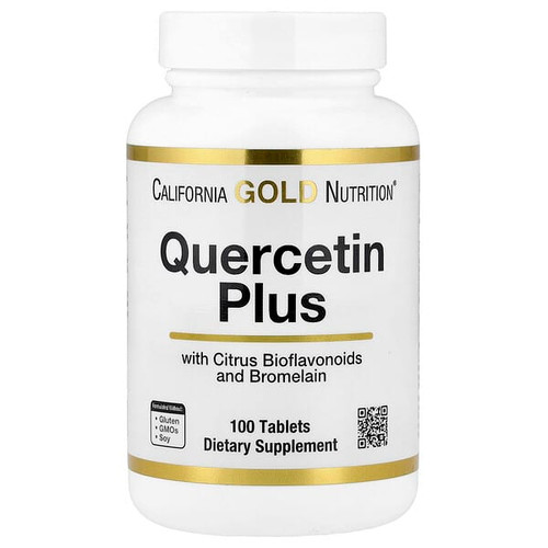 <img alt="California Gold Nutrition, Quercetin Plus with Quercetin, Vitamin C, Citrus Bioflavonoids, Bromelain, Turmeric and Vitamin C, 100 Tablets" title="California Gold Nutrition, Quercetin Plus with Quercetin, Vitamin C, Citrus Bioflavonoids, Bromelain, Turmeric and Vitamin C, 100 Tablets,898220023523"