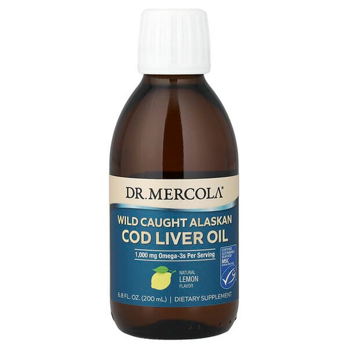 <img alt="Dr. Mercola, Wild Caught Alaskan Cod Liver Oil, Natural Lemon, 6.8 fl oz (200 ml)" title="Dr. Mercola, Wild Caught Alaskan Cod Liver Oil, Natural Lemon, 6.8 fl oz (200 ml),810094211943"