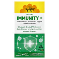 <img alt="Country Life, Daily, Immunity+, 60 Vegan Capsules" title="Country Life, Daily, Immunity+, 60 Vegan Capsules,015794030157"