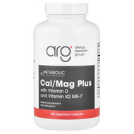 <img alt="Metabolic Maintenance, Cal-Mag Plus with Vitamin D and Vitamin K2 MK-7, 180 Vegetarian Capsules" title="Metabolic Maintenance, Cal-Mag Plus with Vitamin D and Vitamin K2 MK-7, 180 Vegetarian Capsules,838287004097"