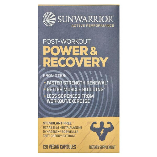 <img alt="Sunwarrior, Post-Workout, Power & Recovery, 120 Vegan Capsules" title="Sunwarrior, Post-Workout, Power & Recovery, 120 Vegan Capsules,810100921521"