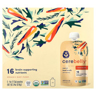<img alt="Cerebelly, Organic Baby Puree, Carrot, Beef Broth with Rosemary, 6 Pouches, 4 oz (113 g) Each" title="Cerebelly, Organic Baby Puree, Carrot, Beef Broth with Rosemary, 6 Pouches, 4 oz (113 g) Each,850003898711"
