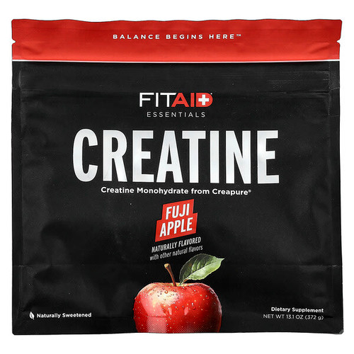 <img alt="FITAID, Essentials, Creatine, Fuji Apple, 13.1 oz (372 g)" title="FITAID, Essentials, Creatine, Fuji Apple, 13.1 oz (372 g),810047241485"