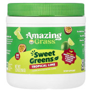 <img alt="Amazing Grass, Sweet Greens, Tropical Lime, 5.29 oz (150 g)" title="Amazing Grass, Sweet Greens, Tropical Lime, 5.29 oz (150 g),829835009374"