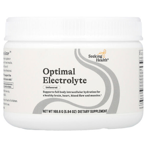<img alt="Seeking Health, Optimal Electrolyte, Unflavored, 5.94 oz (168.6 g)" title="Seeking Health, Optimal Electrolyte, Unflavored, 5.94 oz (168.6 g),810007520346"